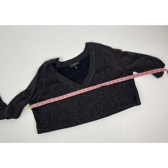 Lane Bryant Womens Black Sparkly Sweater Long Sleeve Size 18/20 Plus Size Top - Picture 7 of 8